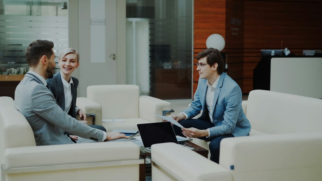 Ondernemers tijdens een adviesgesprek